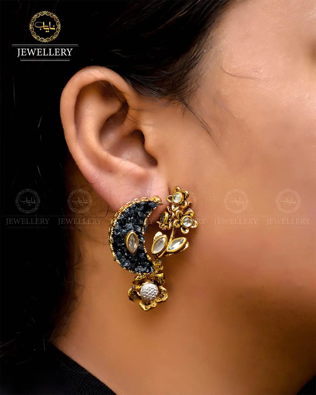 Crush Chand Bali  NJ -1724 - Image 14