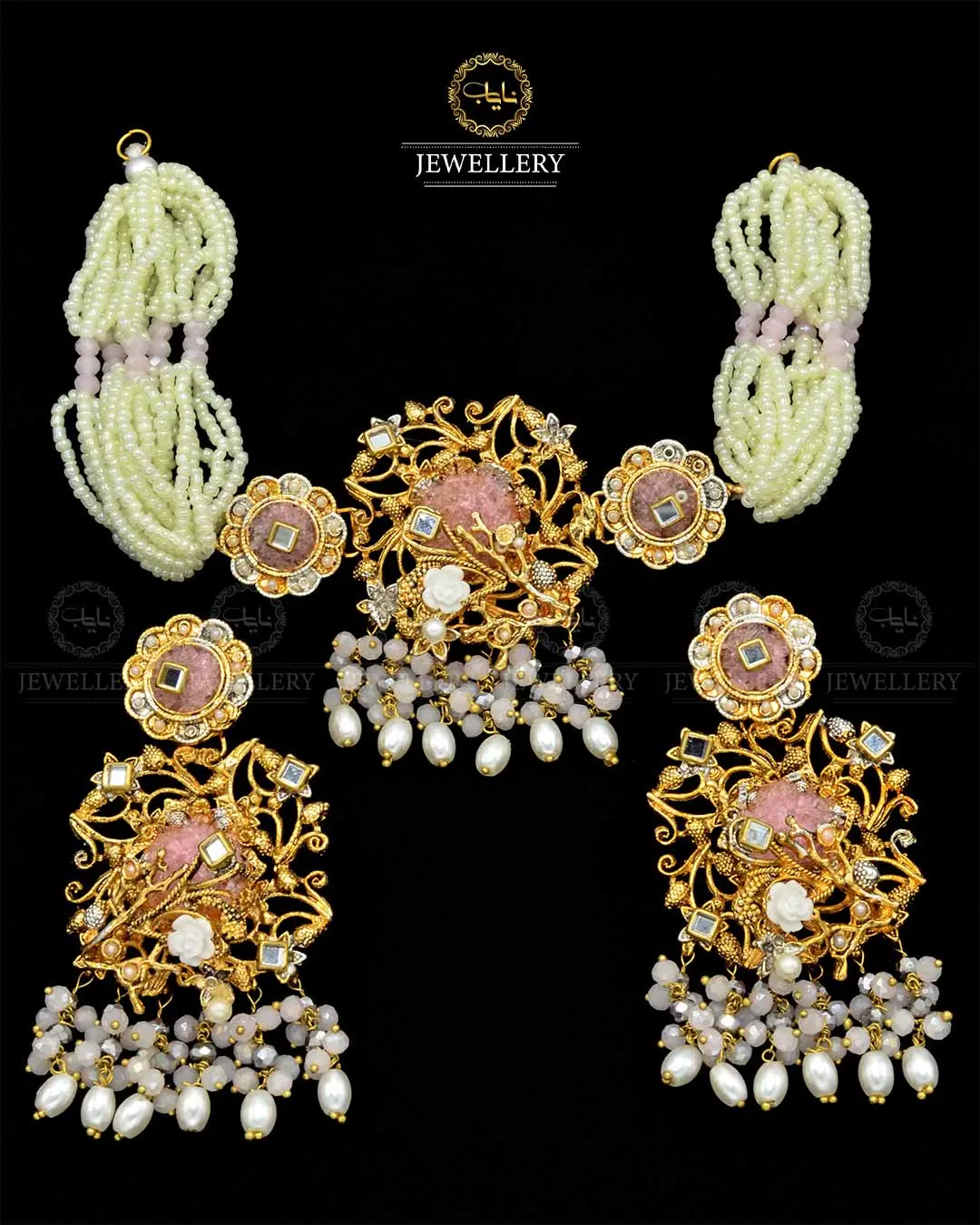 Designer crush Chokar set NJ-1883 - Image 4