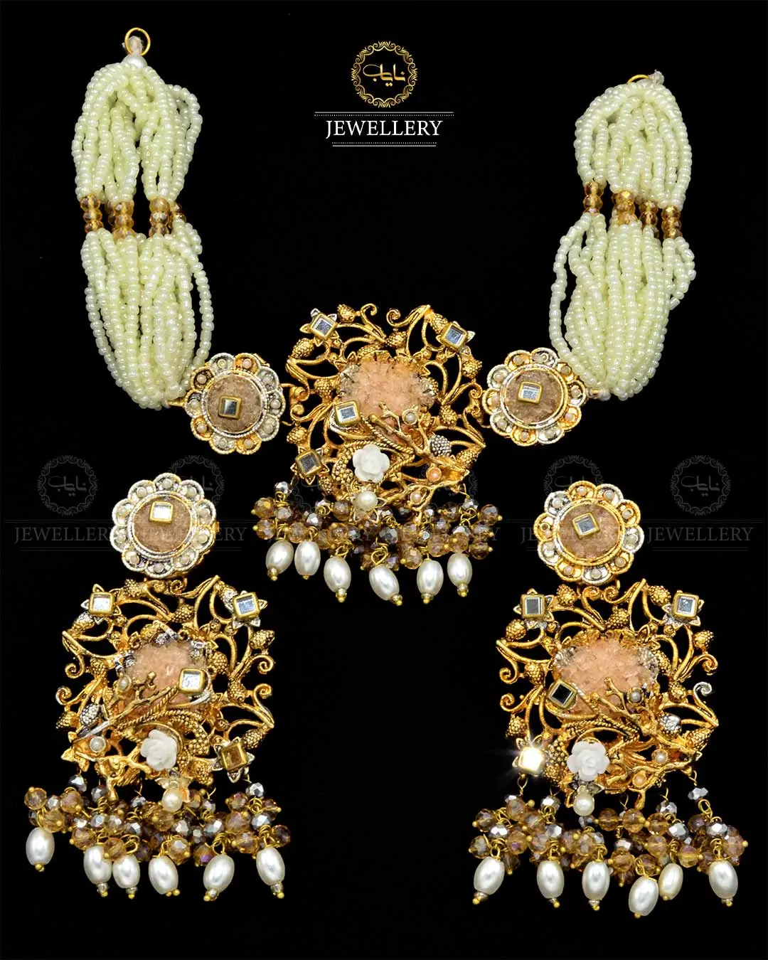 Designer crush Chokar set NJ-1883 - Image 7