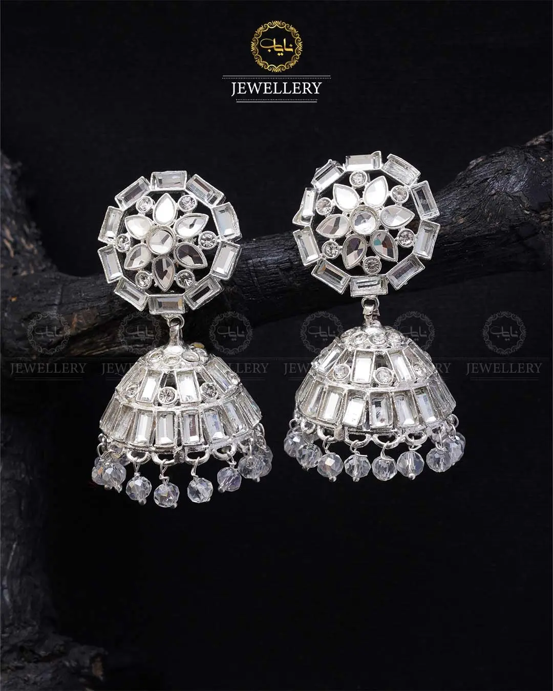 Kundan Jhumki  -2033-G - Image 9