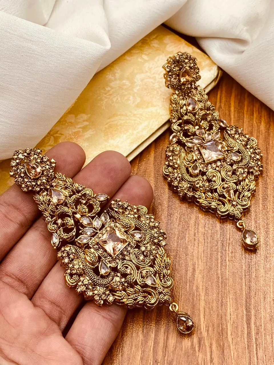 Egyptian Earrings  NJ-1419 - Image 6
