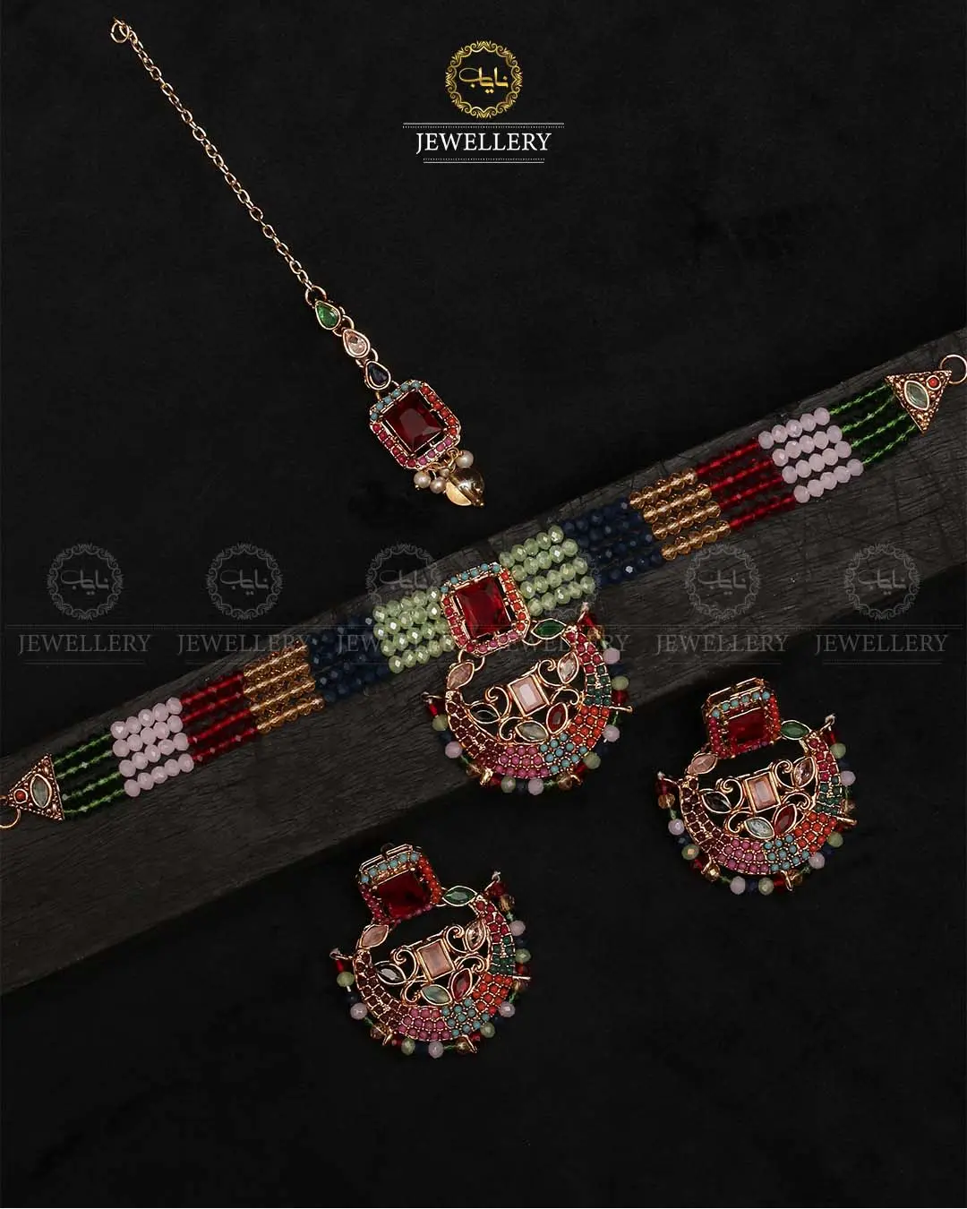 Omega Turkish Chokar set-2229-Golden - Image 5