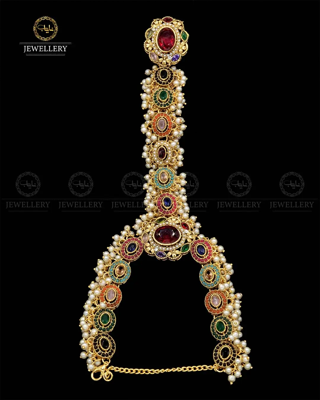 Zarcon Anja (Bracelet with Ring) NJ-1859-G - Image 4