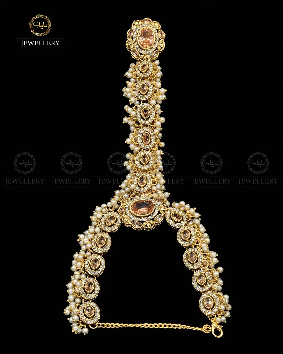 Zarcon Anja (Bracelet with Ring) NJ-1859-G - Image 5