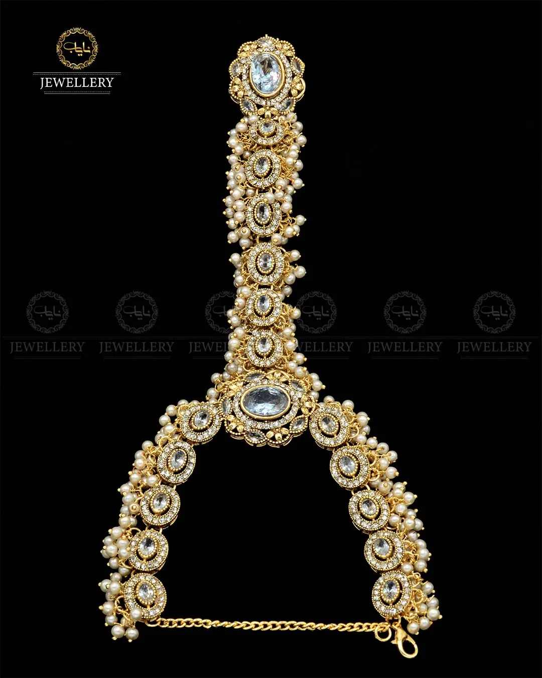 Zarcon Anja (Bracelet with Ring) NJ-1859-G - Image 6