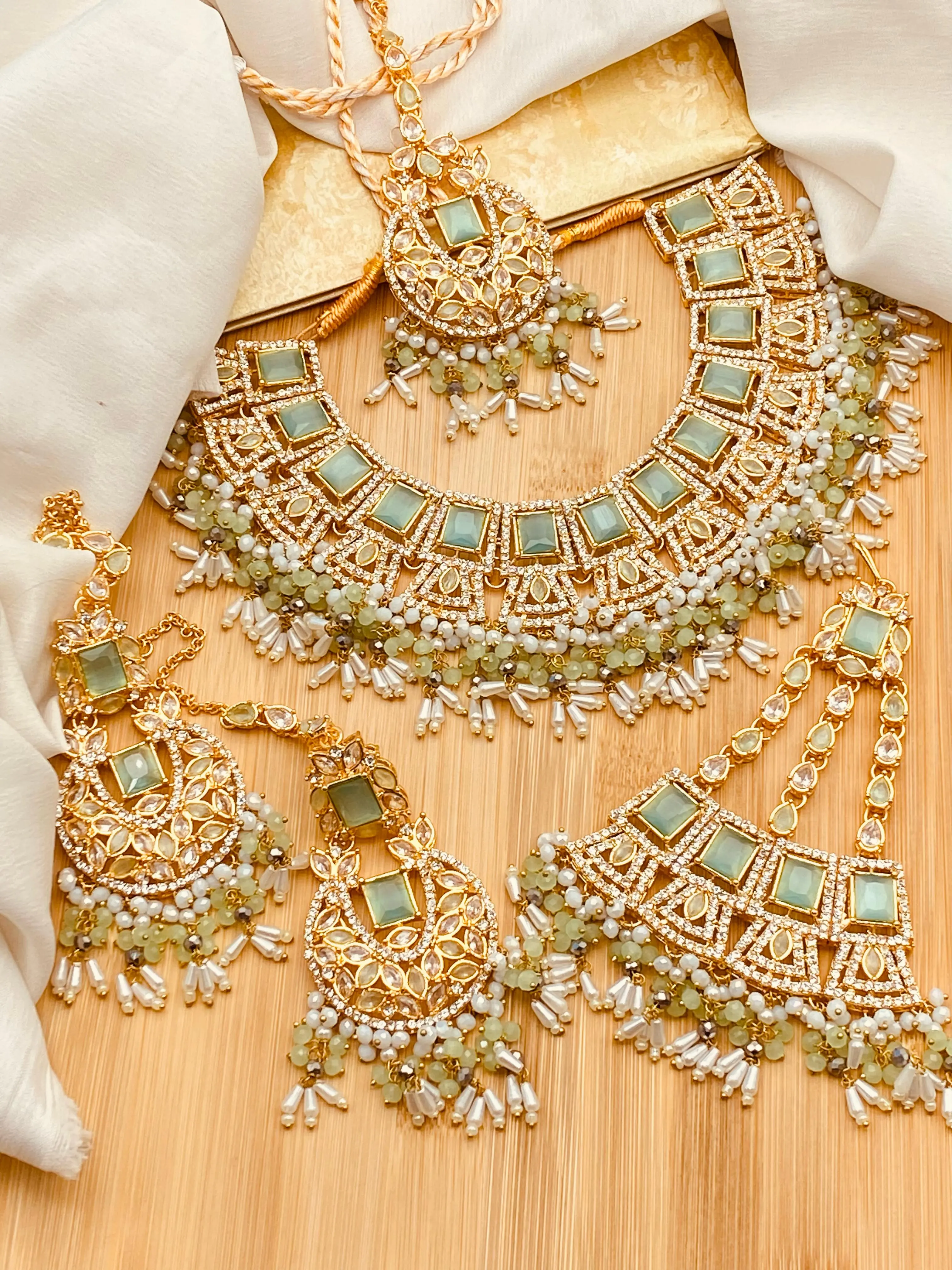 Zarcon Bridal Set NJ-1565 - Image 7