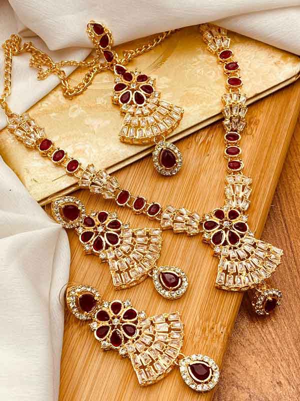 Zarcon Necklace Set NJ-1555-G - Image 4